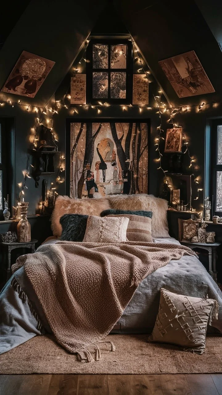 20 Enchanting Dark Cottagecore Bedroom Ideas — Celeste's Coastal Cottage