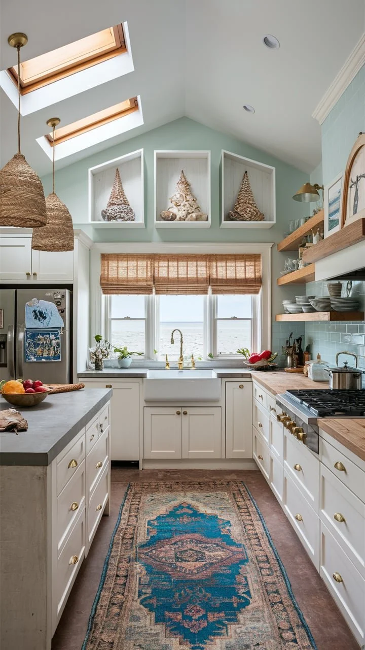 22 Coastal Cottage Kitchen Wall Decor Ideas to Inspire You — Celeste's ...