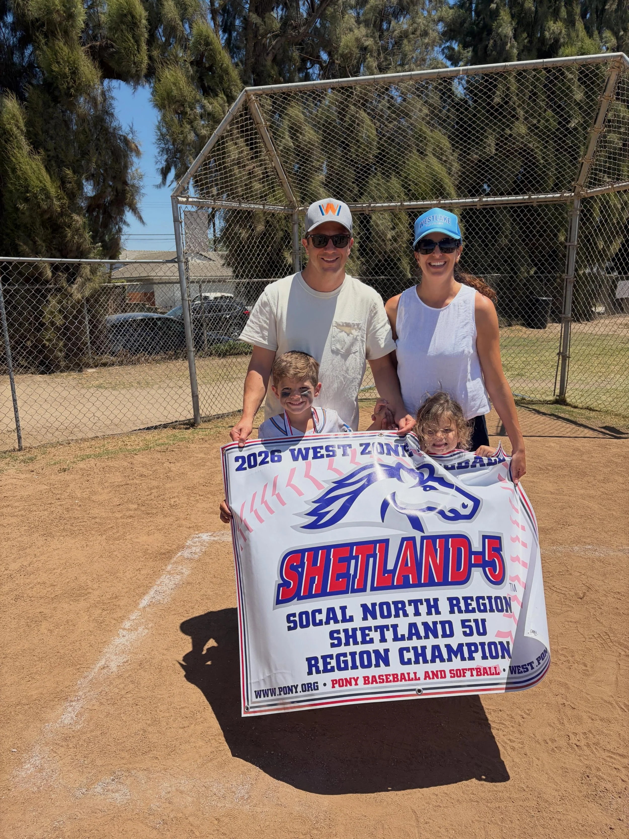 Spent Father&rsquo;s Day watching Joseph&rsquo;s baseball team win the Regional Championship with both Grandpas and Uncle John present! Happy Father&rsquo;s Day to the best Dad, Grandpa&rsquo;s and Uncles in our life! 🧢💙💙