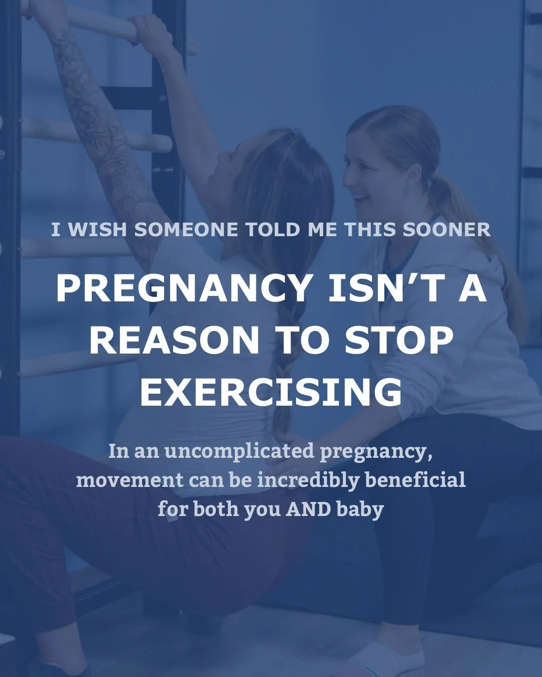 EXERCISE IN PREGNANCY: there are SO many benefits. It&rsquo;s good for Mama and it&rsquo;s good for baby. If you are looking for a structured pregnancy workout plan designed by pelvic floor physical therapists AND a birth prep program all in one, you