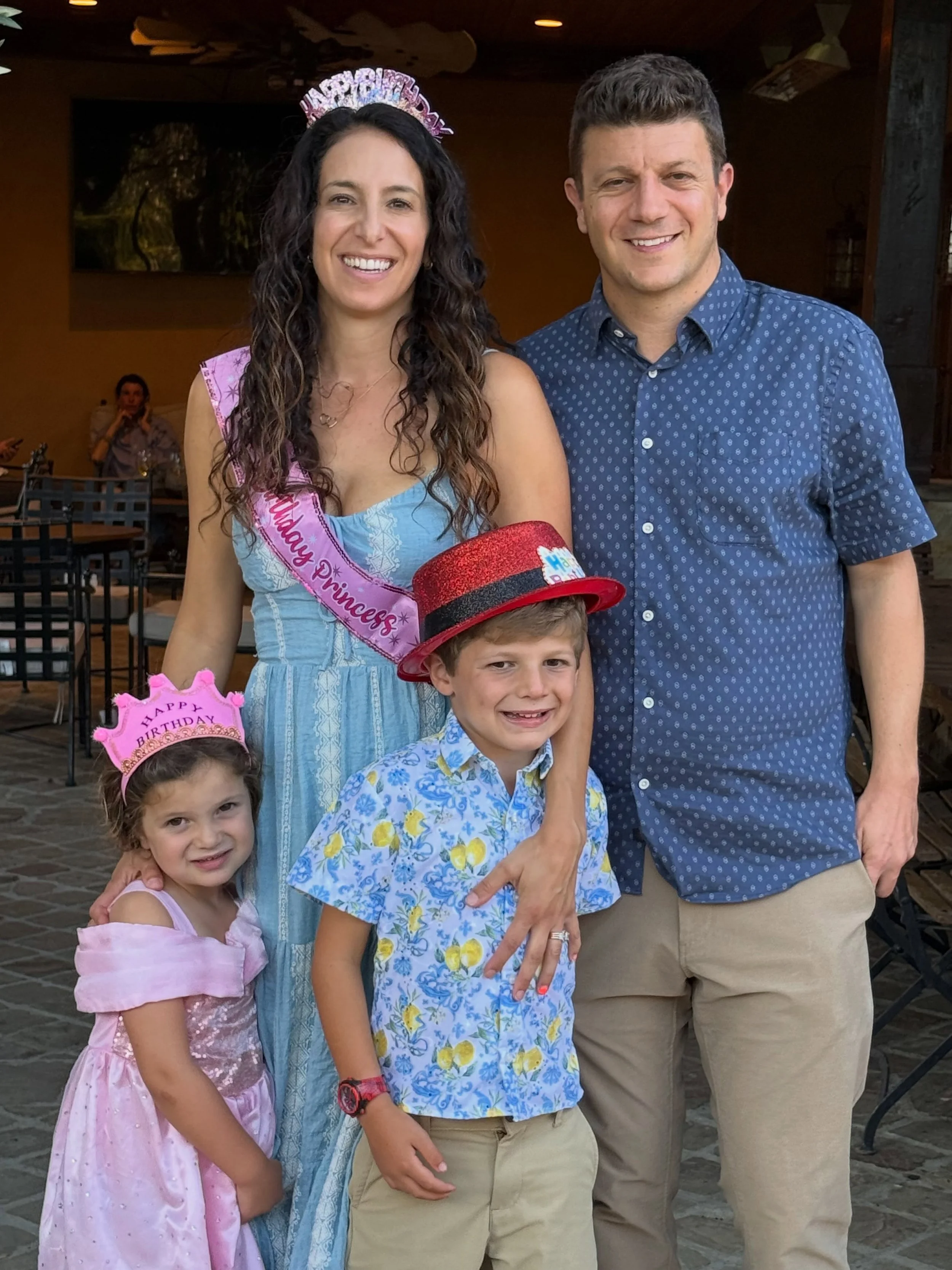 Another trip around the sun, complete with a birthday sash and crown from my sweet baby girl. Feeling so grateful for my sweet little family. Thank you for all the birthday wishes! 🎉🎂🥳