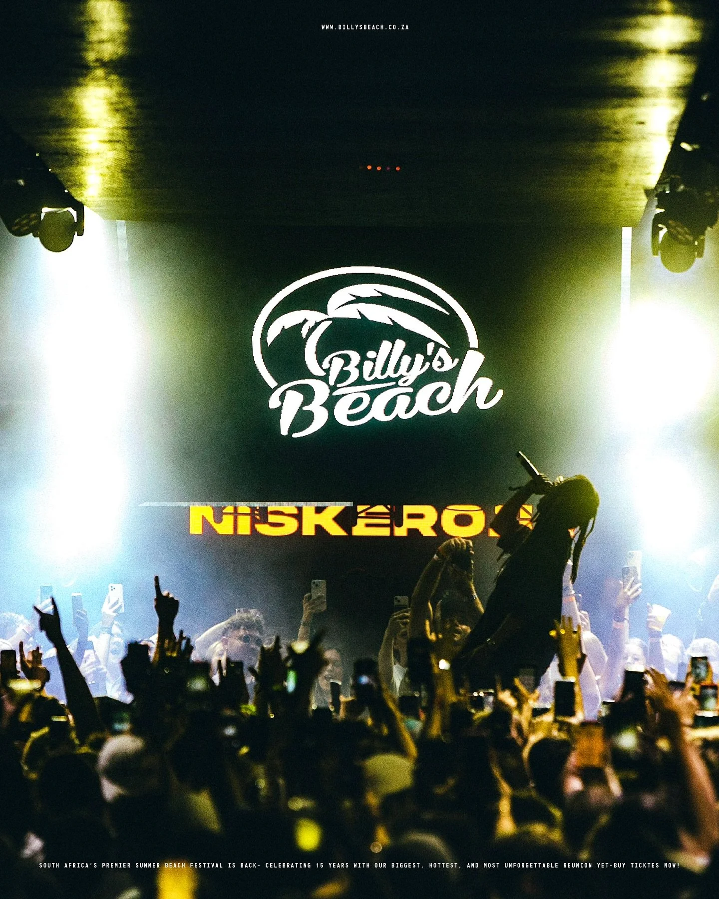 Just 101 days stand between you and South Africa&rsquo;s hottest summer beach festival🔥😉

Join us at Billy&rsquo;s Beach for an epic seven-day experience!

Season Passes are flying &mdash; don&rsquo;t get left out😮&zwj;💨
 Season Passes:
- Normal 