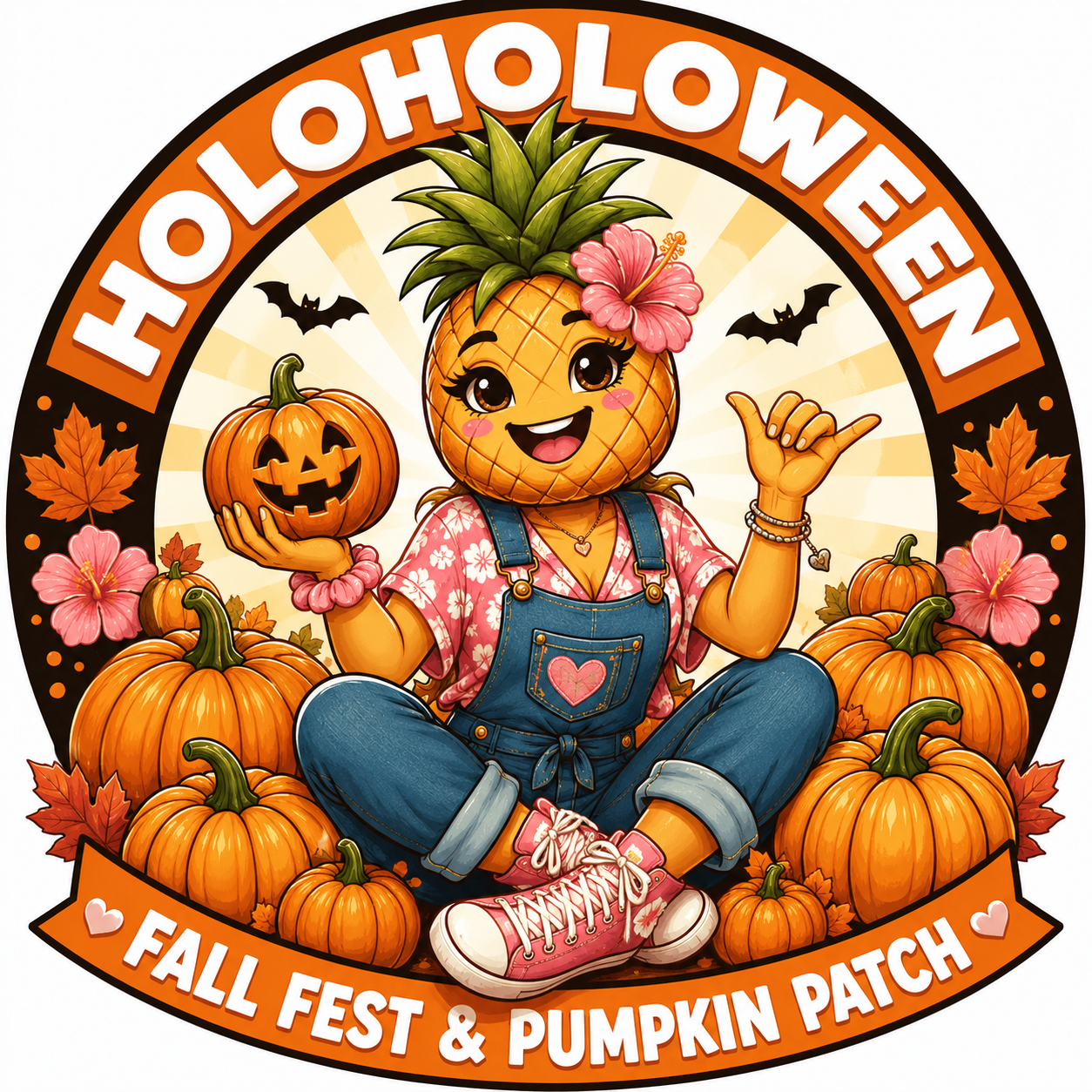 Hoku, Holoholoween pineapple character - Pumpkin Relations