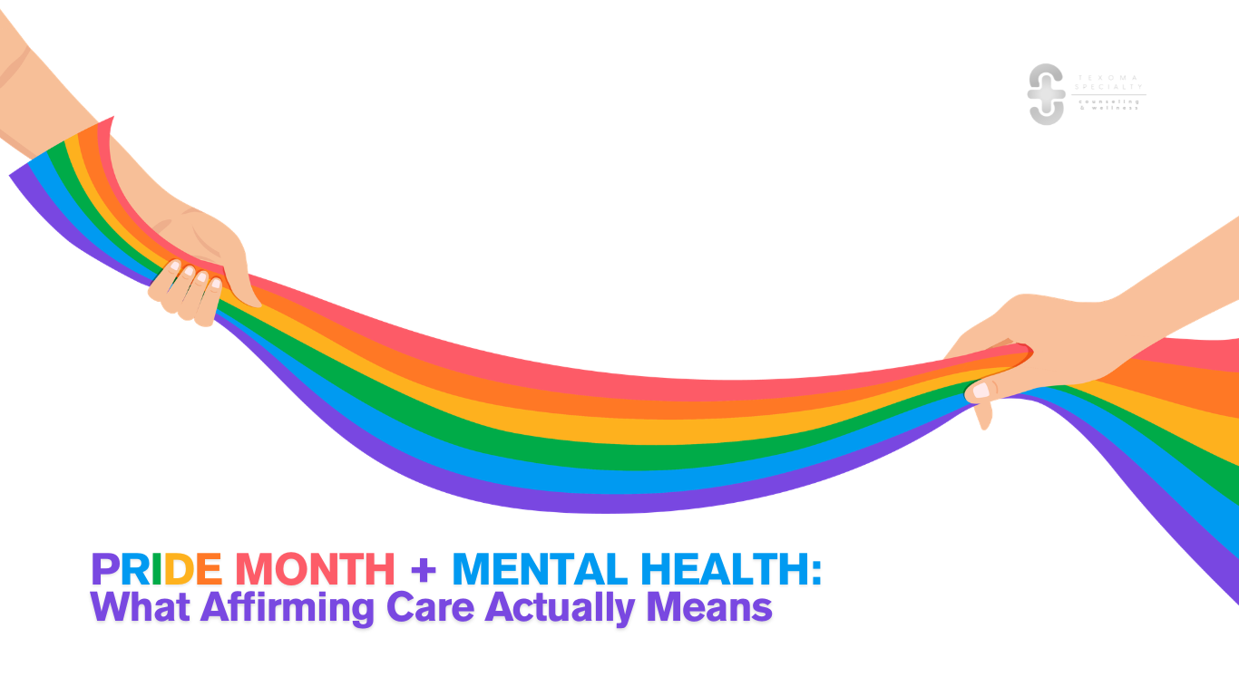 You Belong Here: LGBTQIA+ Mental Health, Affirming Care, and Finding Your People