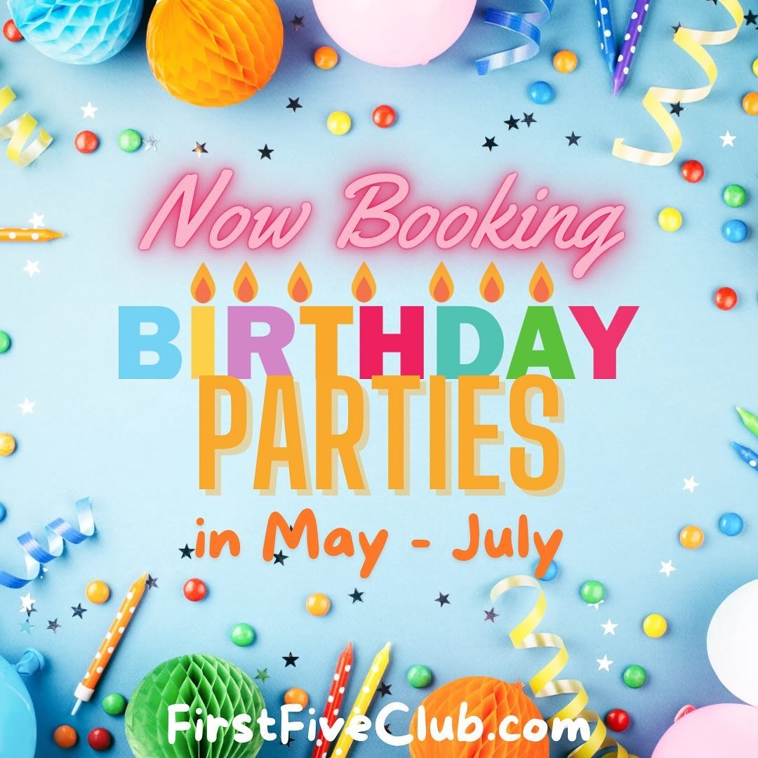 🎉 Let&rsquo;s make your little one&rsquo;s big day unforgettable! 🎂🎈 Now booking birthday parties for ages 0-5! 

From themed sensory and arts &amp; crafts to interactive games, we&rsquo;ve got it covered! 🎁✨ Customize your package for the perfec