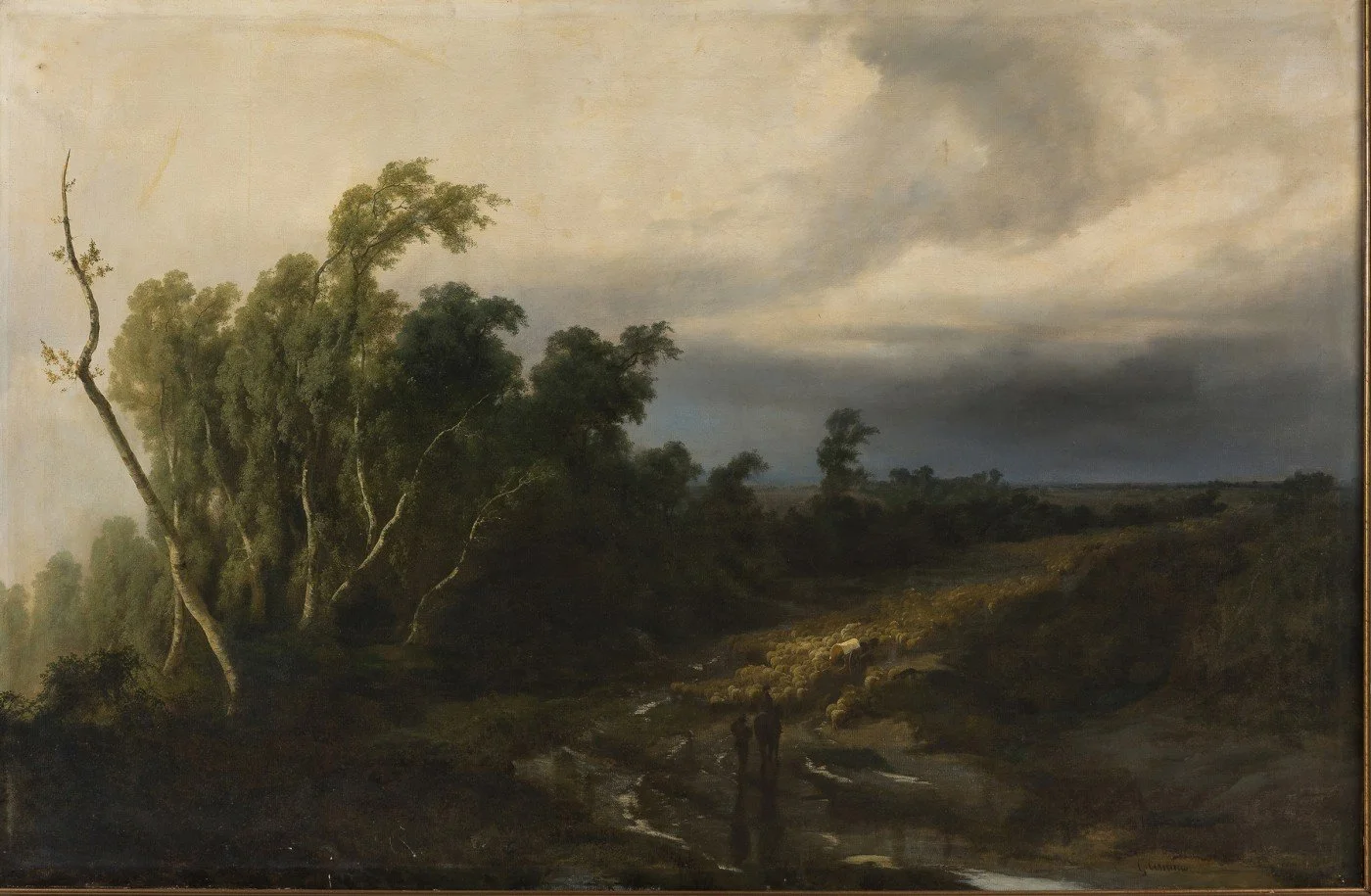 G. Camino Il diradarsi di un temporale - 1856.jpg