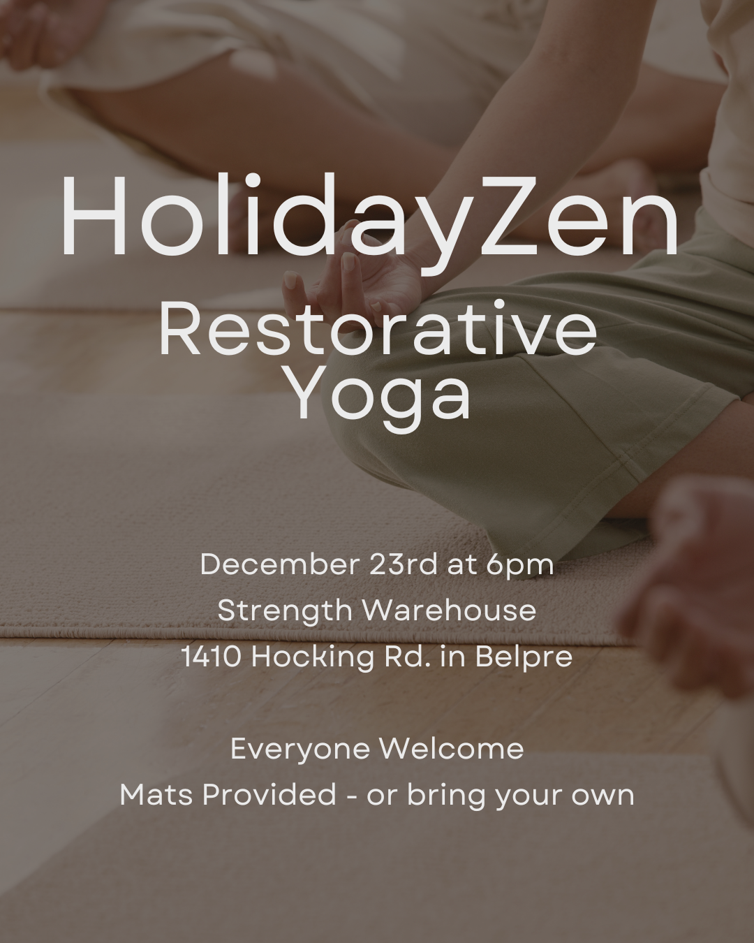 Restorative Yoga @ Strength Warehouse