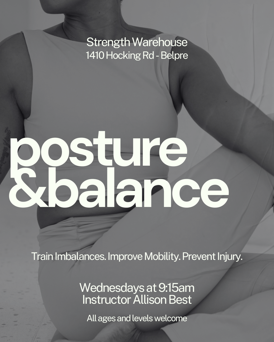 Posture &amp; Balance at Strength Warehouse - Belpre, Ohio