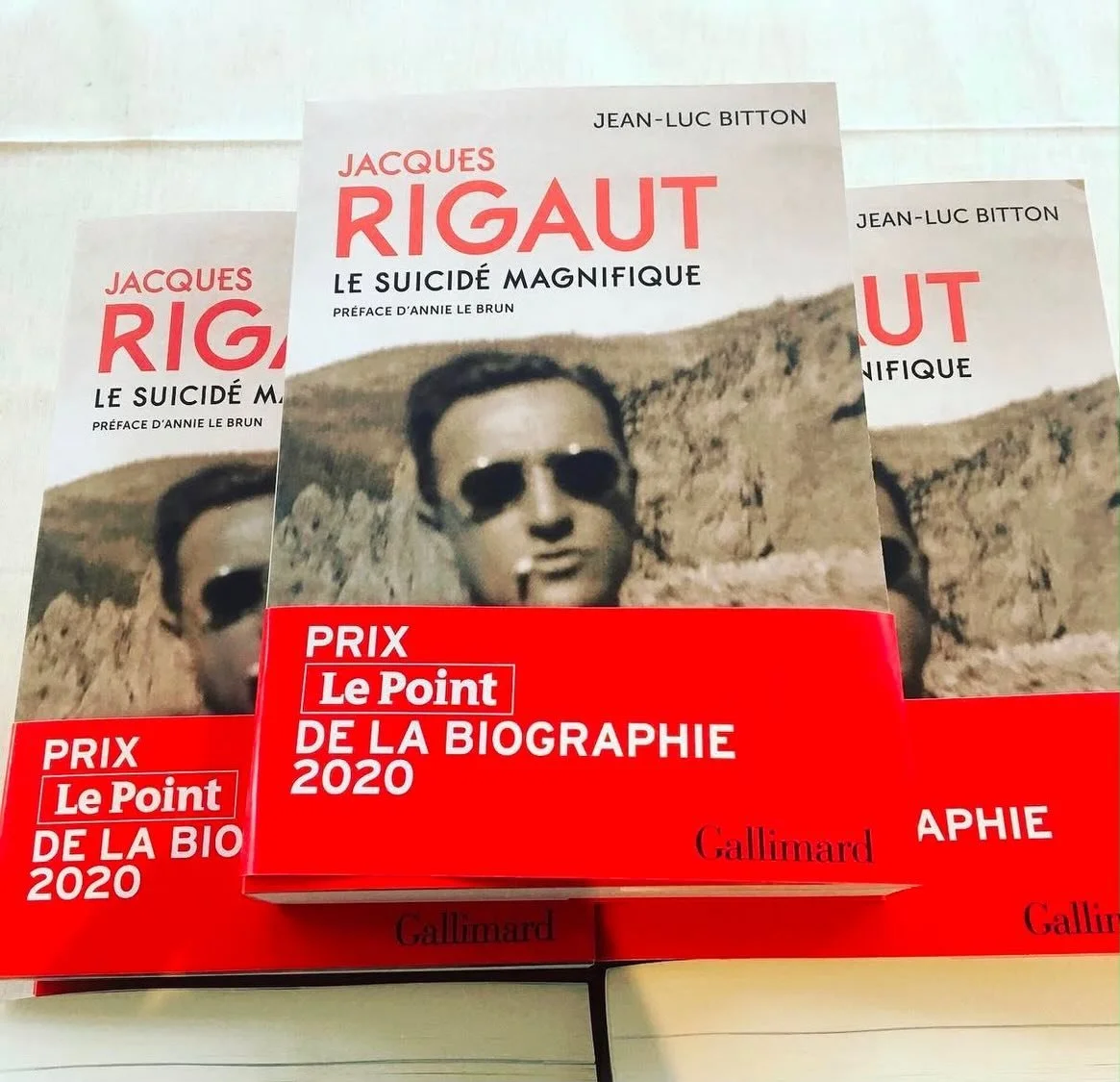Tr&egrave;s belle journ&eacute;e avec l&rsquo;auteur de la biographie de Jacques Rigaut, @lord_patchogue Jean-Luc Bitton, de passage au Havre pour ses travaux et, bien &eacute;videmment, pour d&eacute;couvrir les nombreux calembours sp&eacute;cialeme