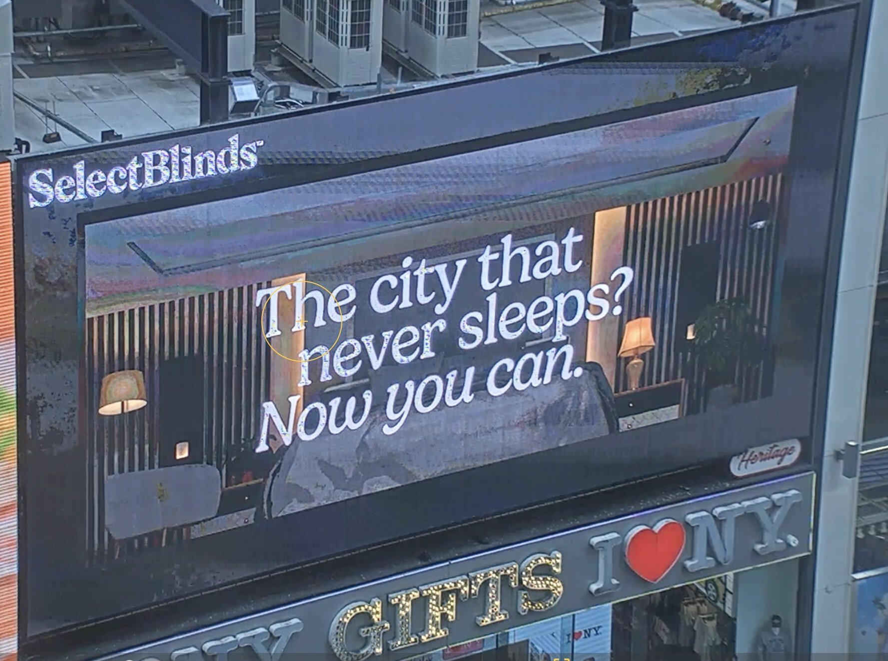 SelectBlinds Lights Up Times Square With Summer Room Darkening Campaign