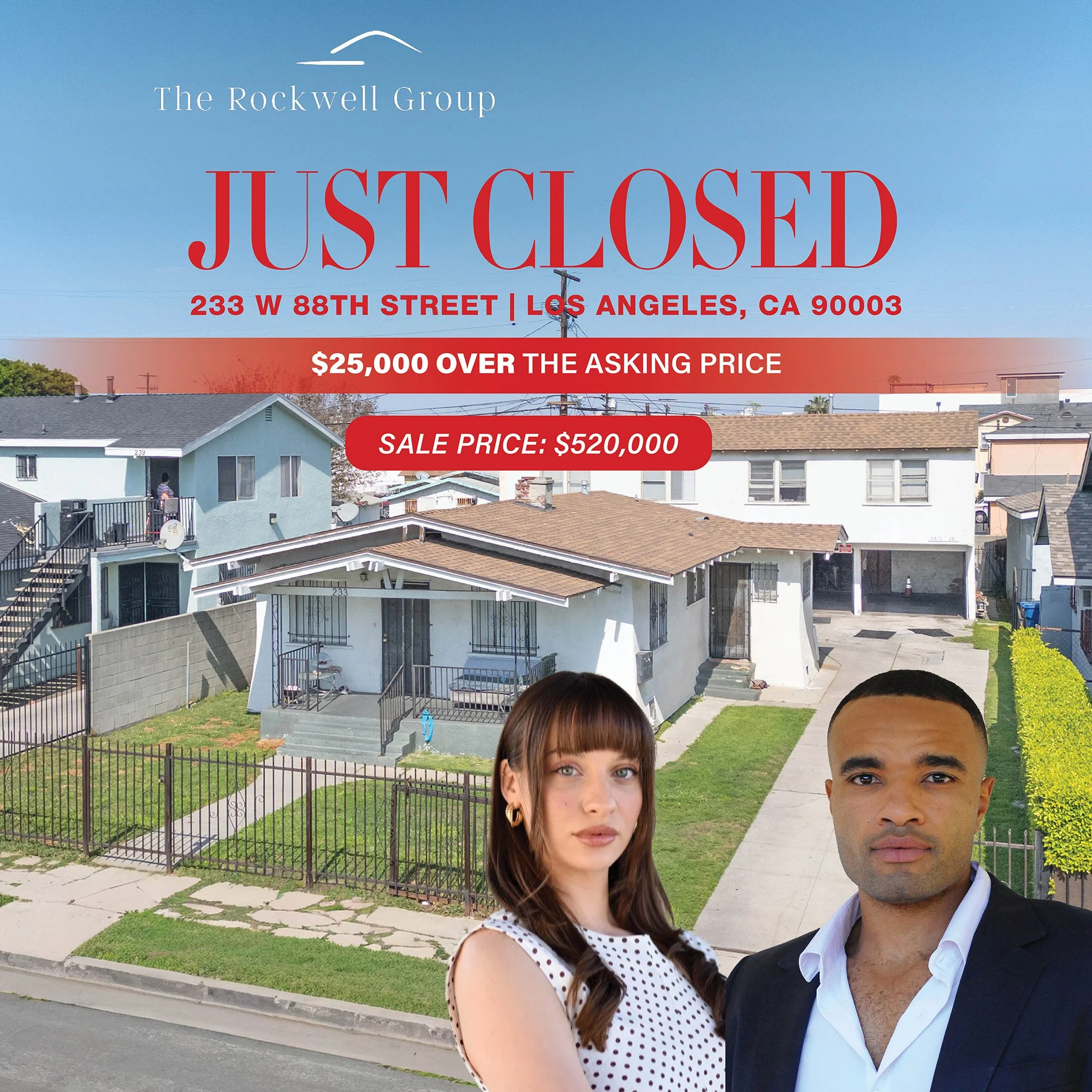 South Los Angeles Triplex Sells Above Asking