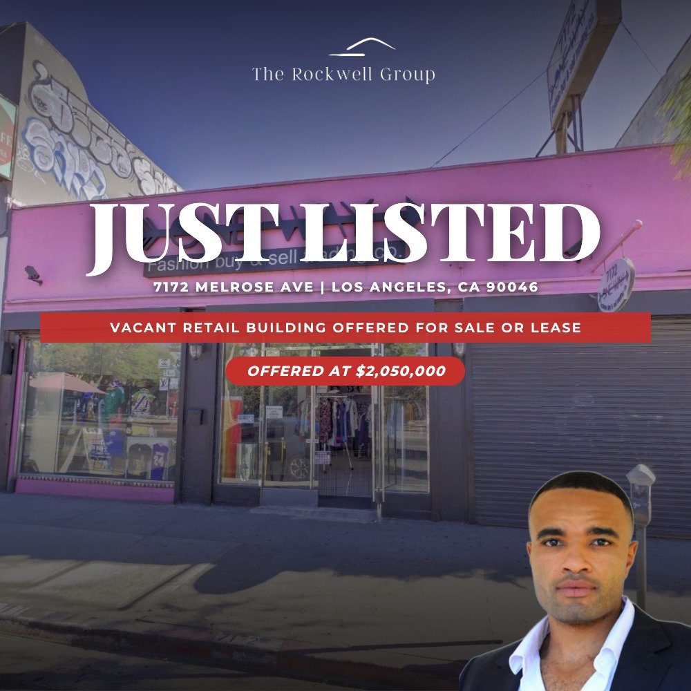 A Vacant Melrose Storefront Just Hit the Market at $2.05M. Here Is the Math