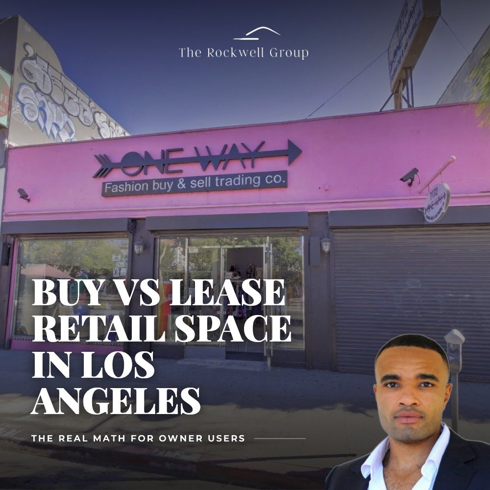 Buy vs Lease Retail Space in LA. The Real Math for Owner Users