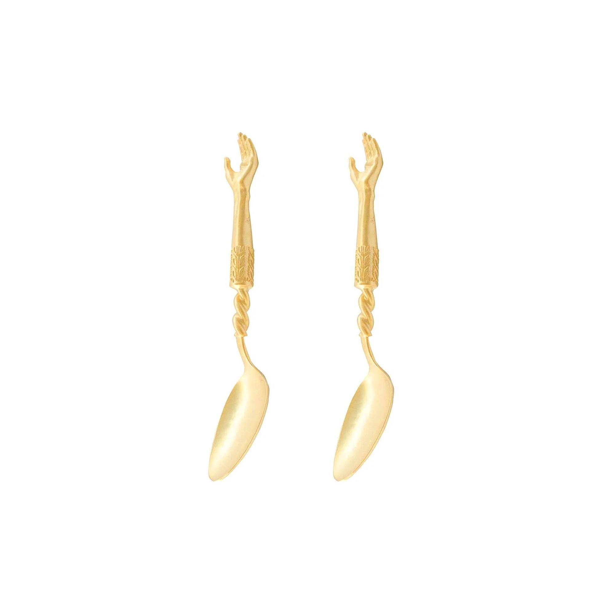 Hand Tea Spoon Set of 2