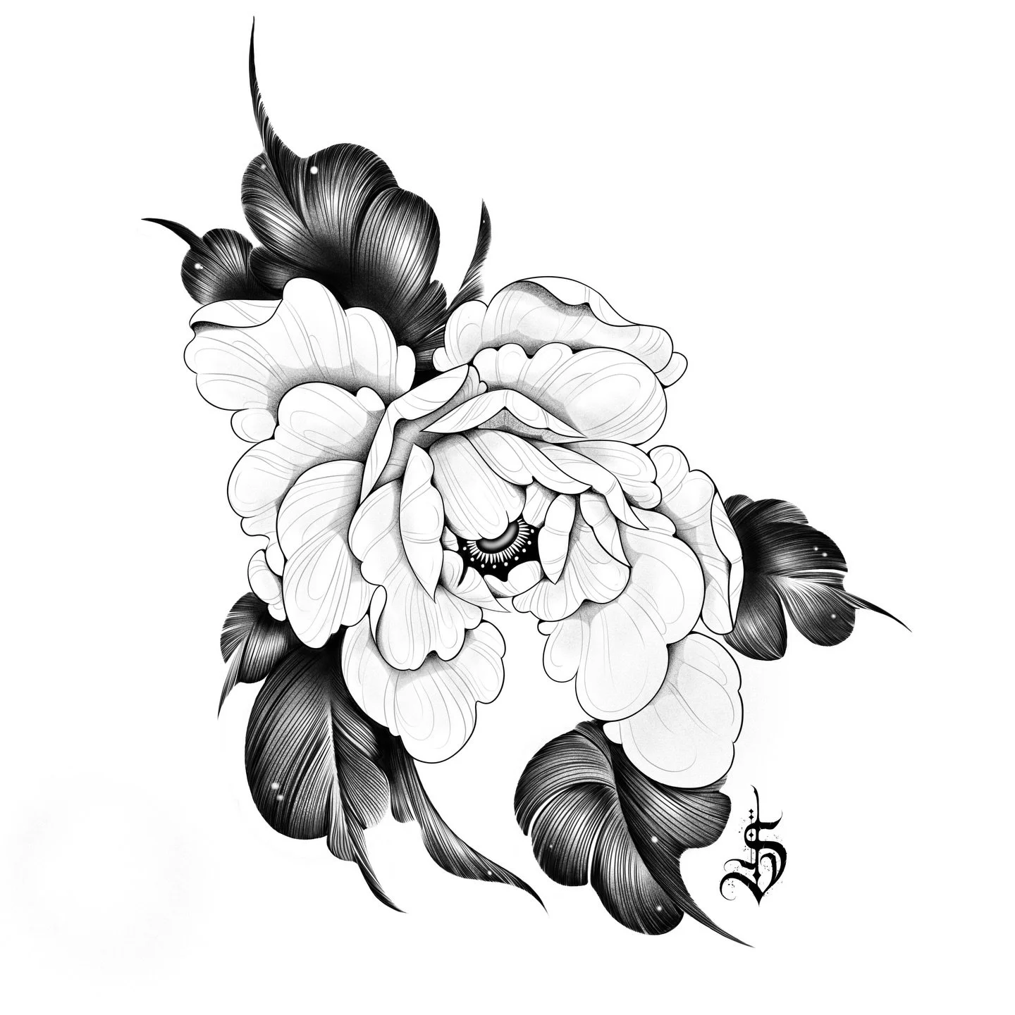 ⭐️ AVAILABLE ⭐️ Peony tattoo!

Still pushing away at my floral style and super keen to put this one onto skin.

Booking a consult on my website if you&rsquo;d like to claim it!
.
.
.
.
.
#kelownabc #kelownatattoo #floraltattoo #peonytattoo #illustrat