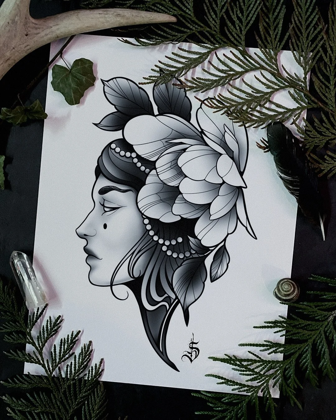 ⭐️ AVAILABLE ⭐️ A lovely lil neotrad lady I&rsquo;d love to bring to life!
Claim as flash, or as a custom in a similar style.

Med&ndash;large scale placements only.
8&rdquo; tall minimum for proper detail and flow.

A few spots left for the end of t