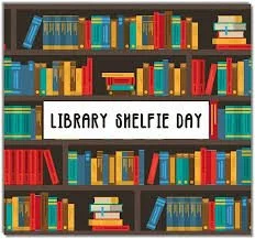 LIBRARY SHELFIE DAY