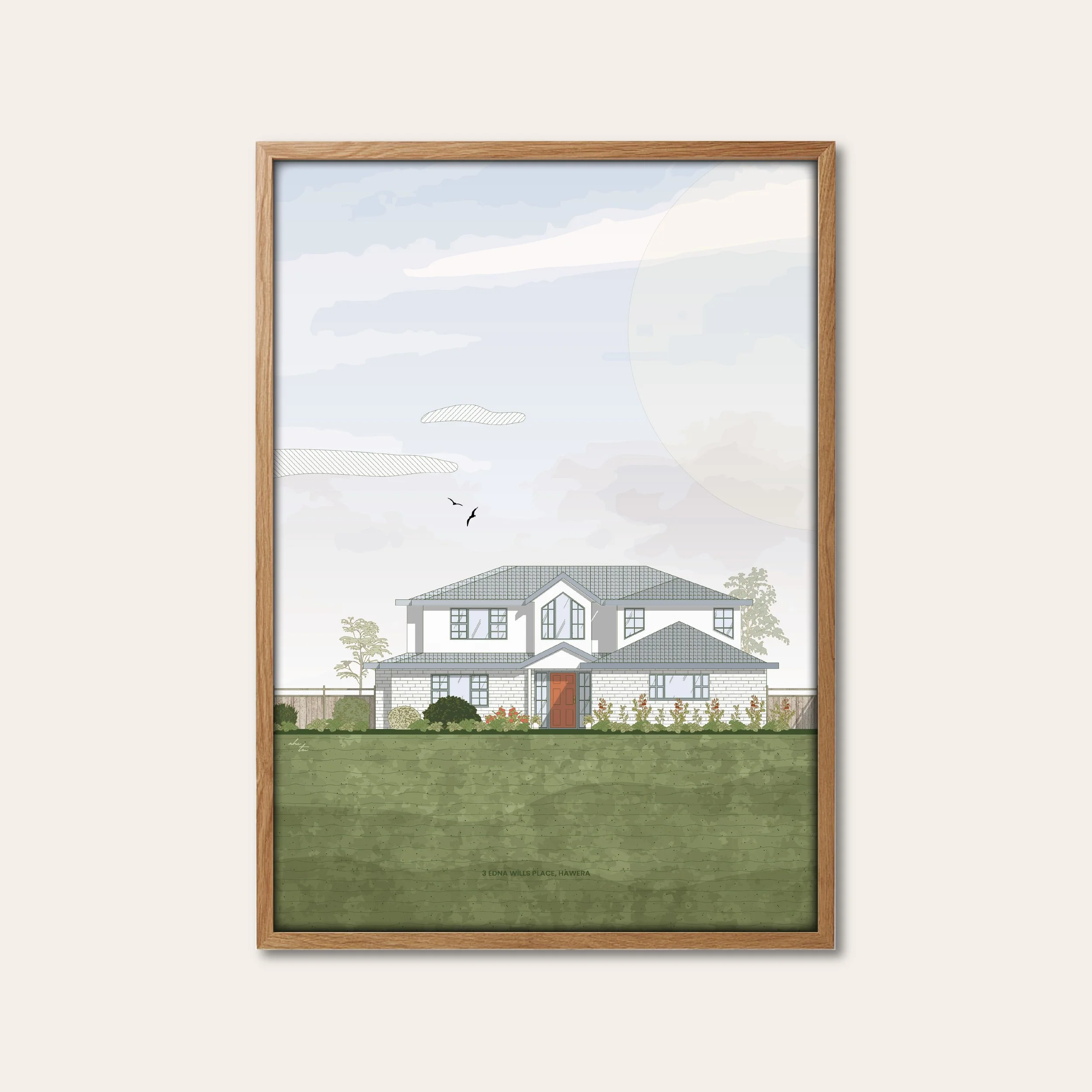 Custom House Portrait