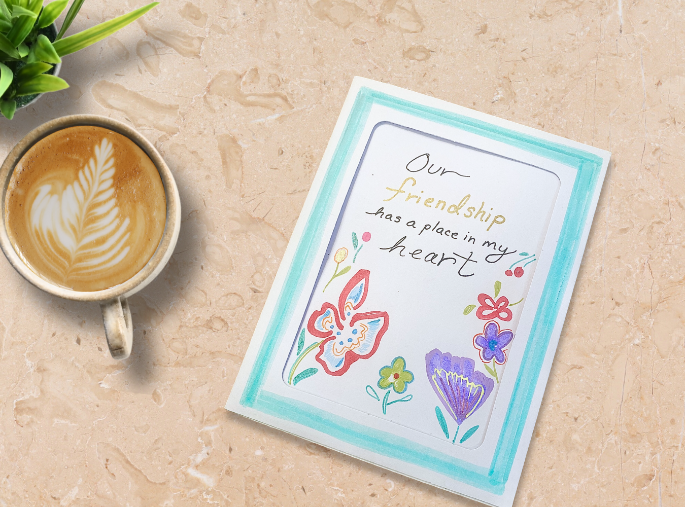 Friendship Greeting  Card