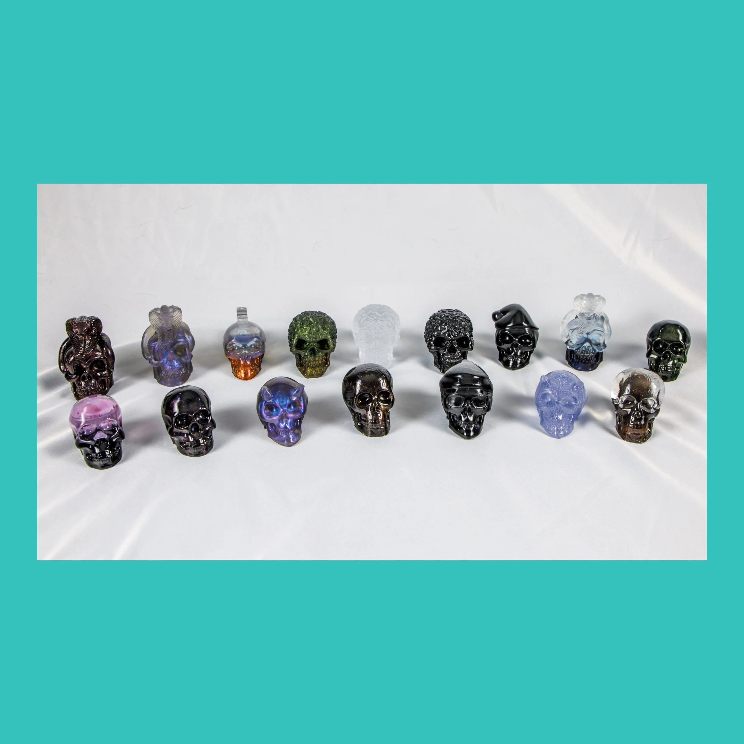 Resin Skulls 8