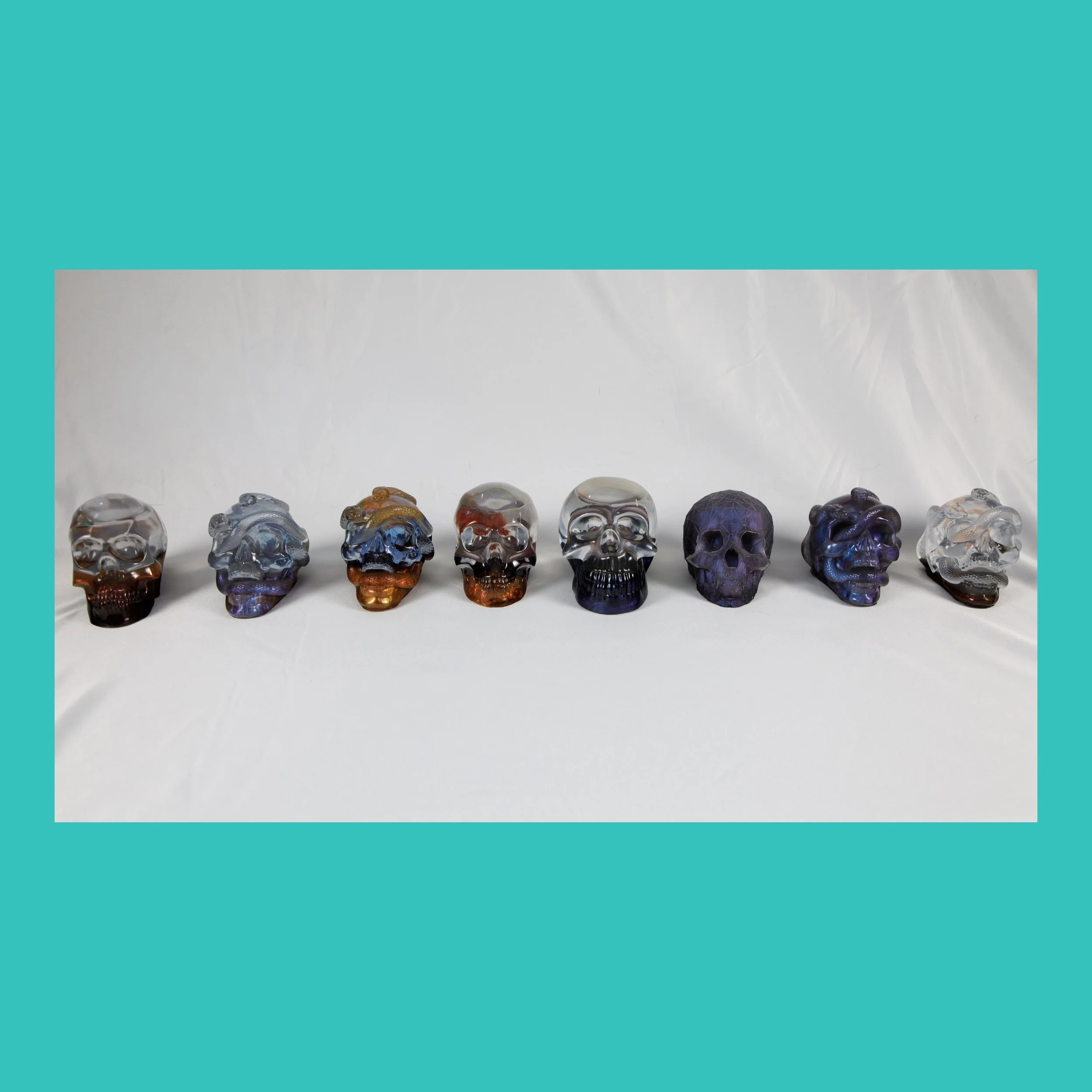 Resin Skulls 3