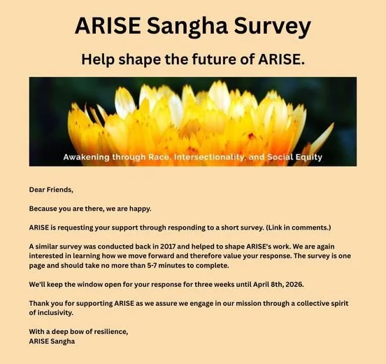 ARISE Survey - Seeking Your Feedback