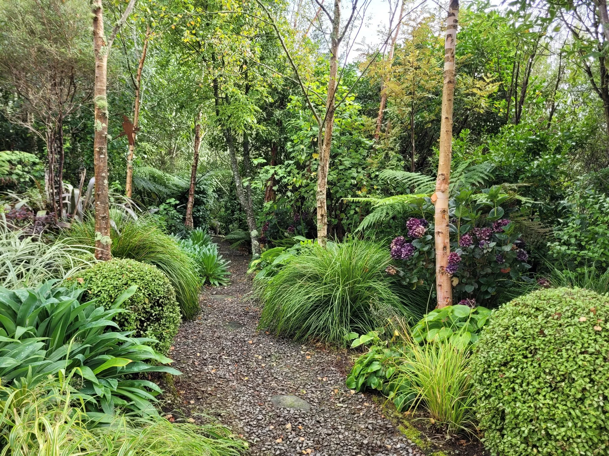 Hlomo Hlomo ★★★★★

Hlomo Hlomo is a large sprawling Country Garden. Native plants form the background of the garden, accented by exotic plantings. 

First stop is usually the Reflecting Pools surrounded by foliage and flowers in various shades of red