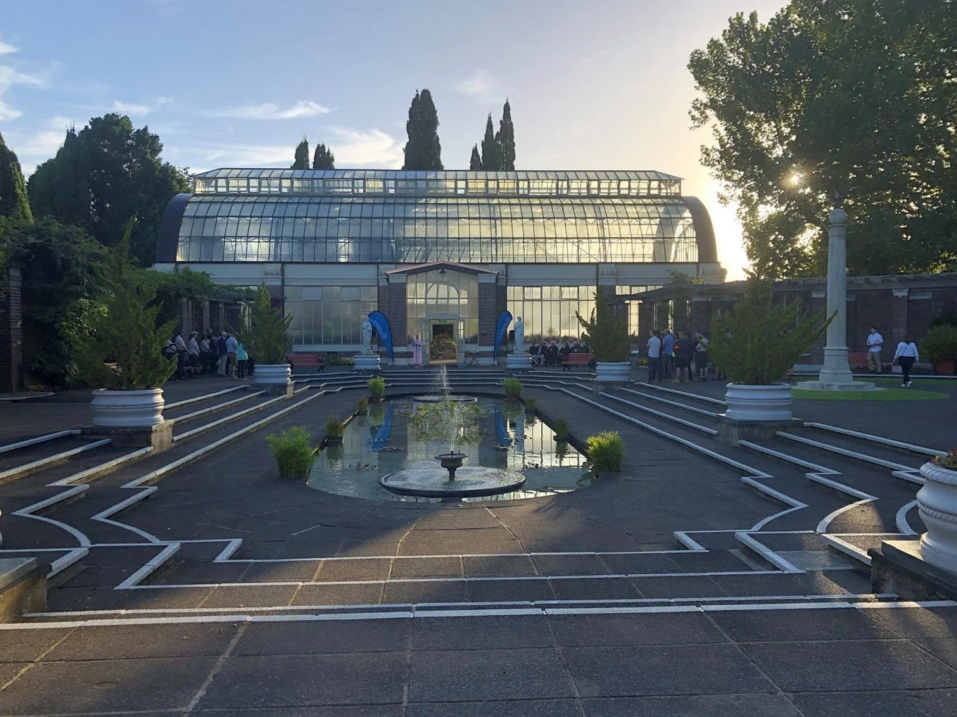 Wintergarden, Auckland Domain
★★★★★
Open since 1913 and designed in the tradition of Lutyens and Jekyll, the Wintergarden is one of Auckland's most rewarding historic gardens. Two Victorian glasshouses, a sunken courtyard with marble statues, tropica