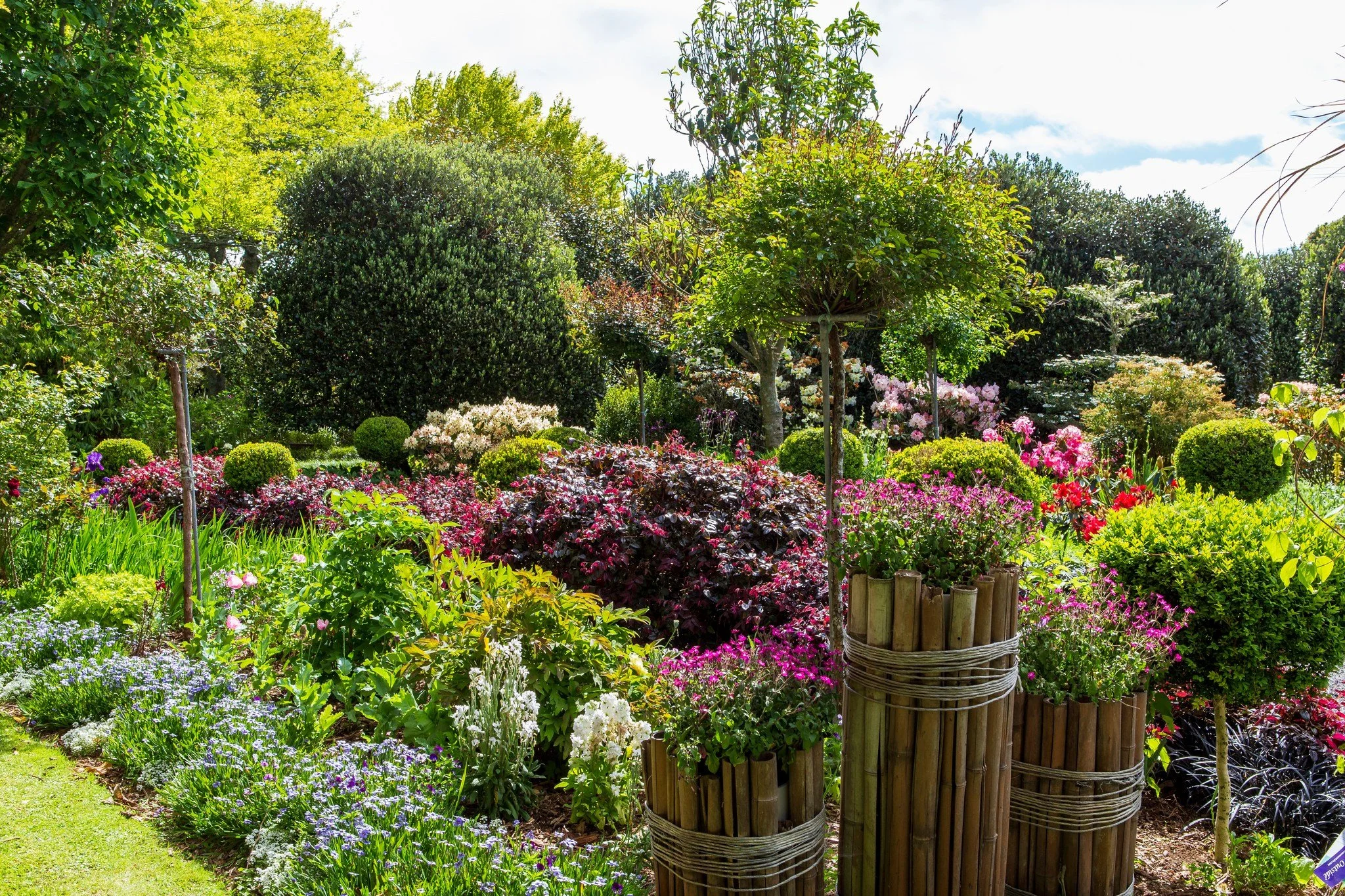 Ten kilometres out of Stratford along the Forgotten World Highway, Colin and June Lees have been gardening here all their married lives &mdash; planting a new rhododendron each year to mark their anniversary. There are now over a hundred of them. The