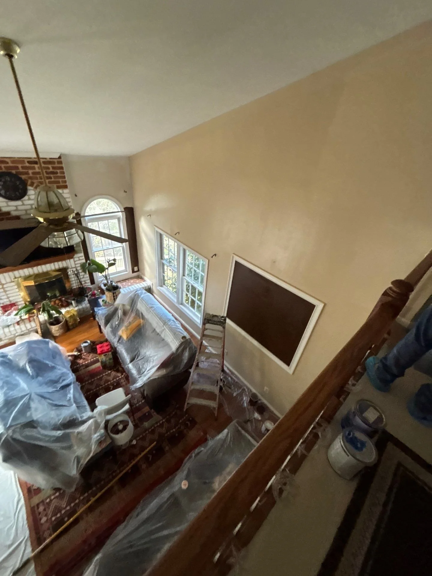 High Ceilings Painting - Color Cream