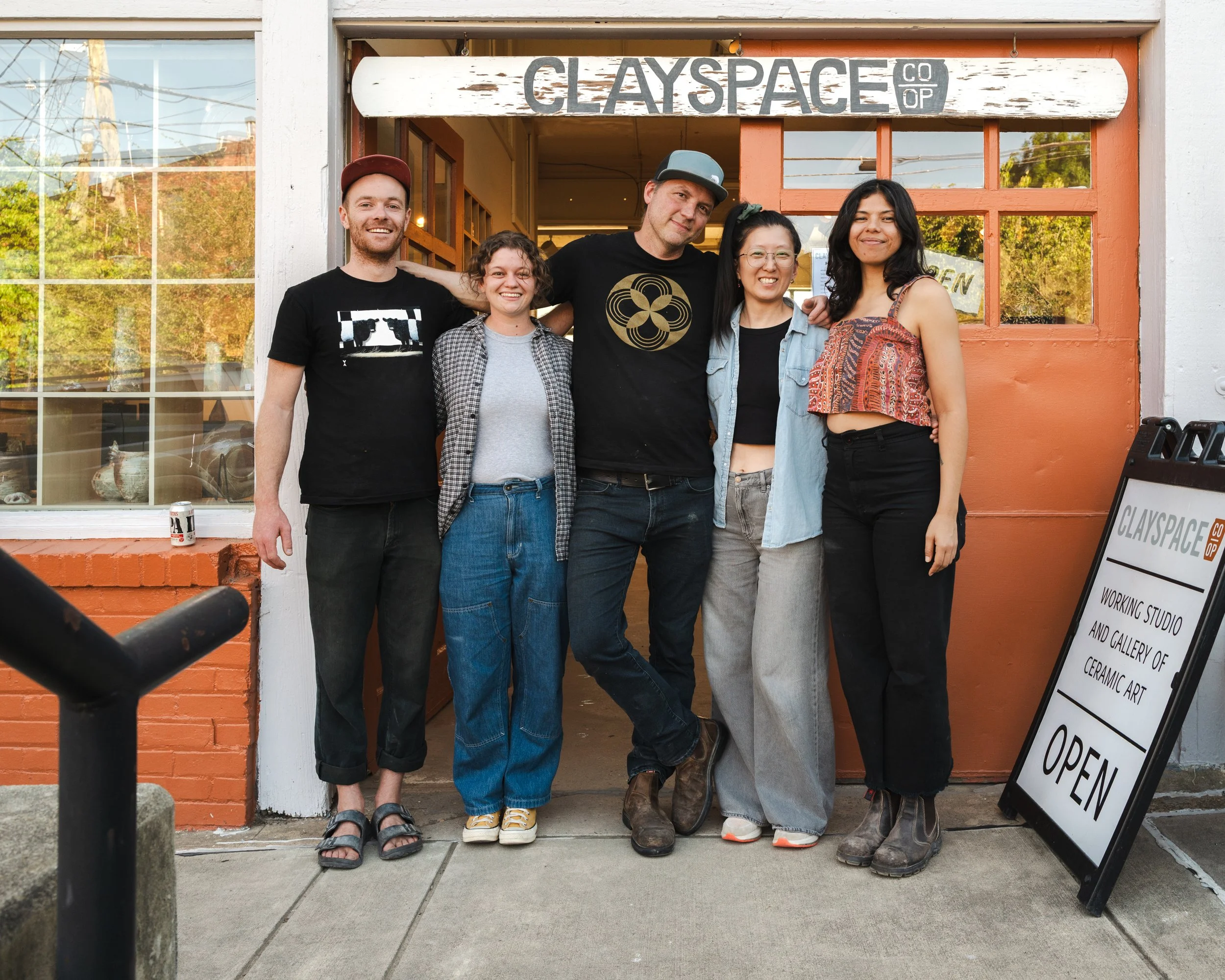 Group Exhibition at Clayspace Co-op in Asheville, May 2025
