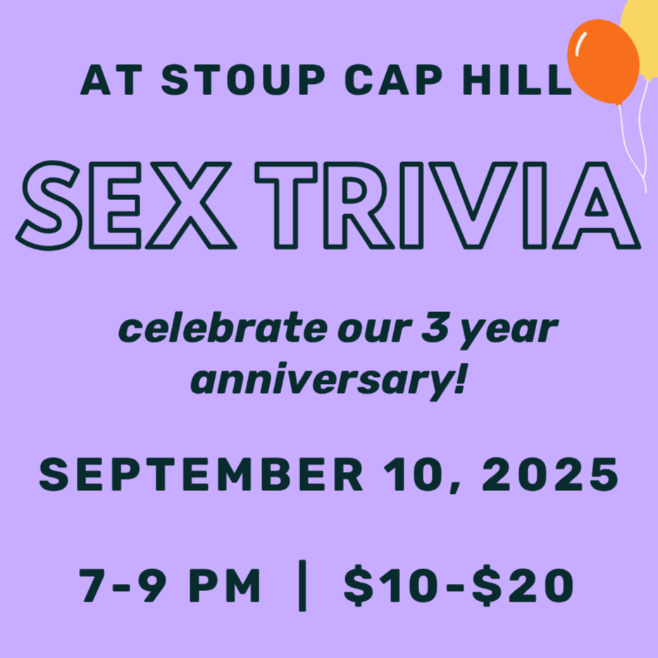 Sex Trivia @ Stoup Cap Hill | September 10, 2025