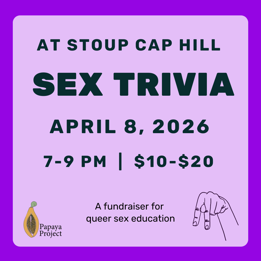 Sex Trivia @ Stoup Cap Hill | April 8, 2026