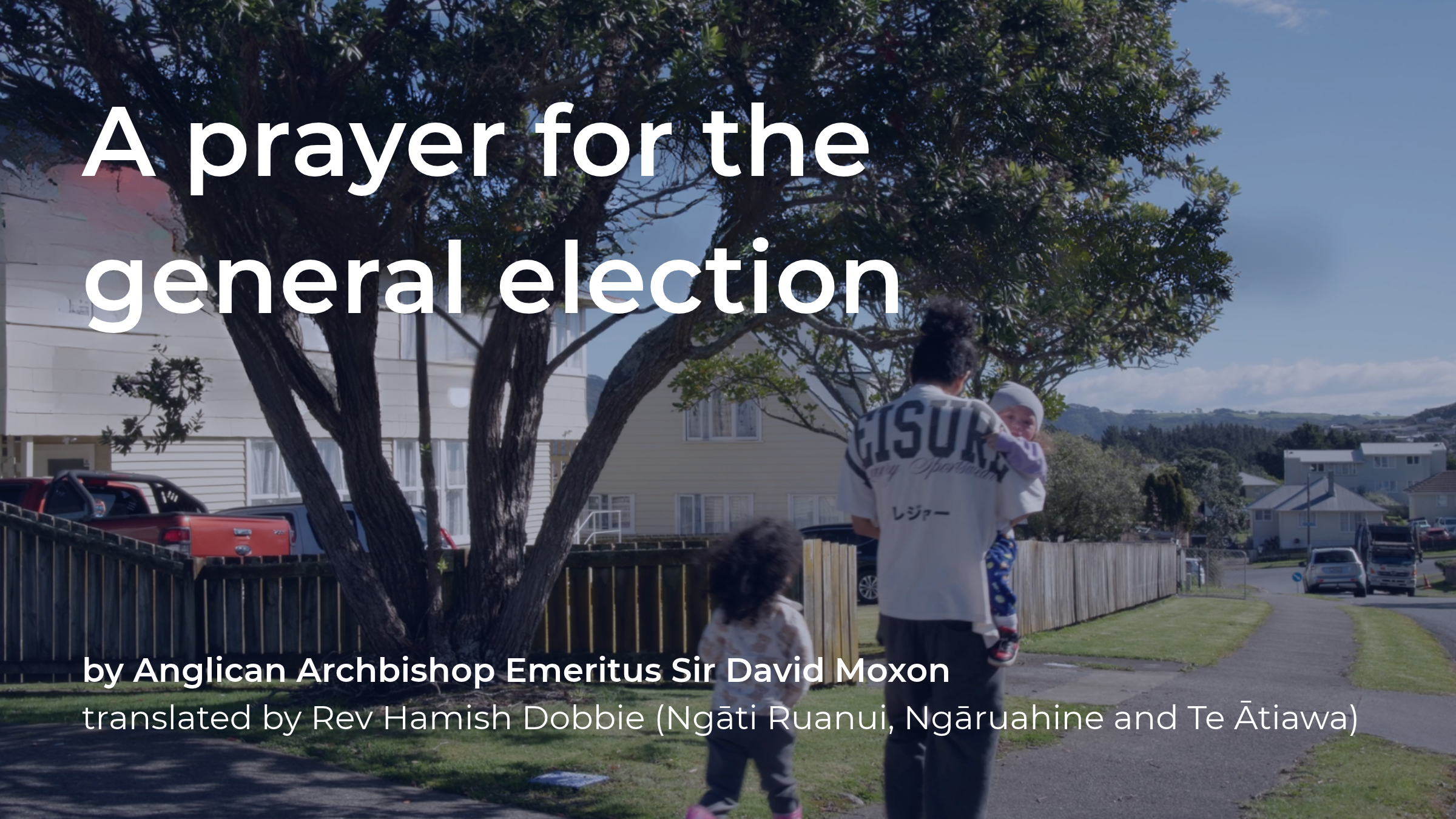 A Prayer for the General Election.