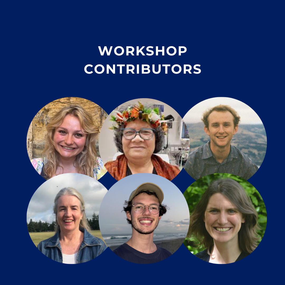 Workshop Contributors Photos of all six contributors