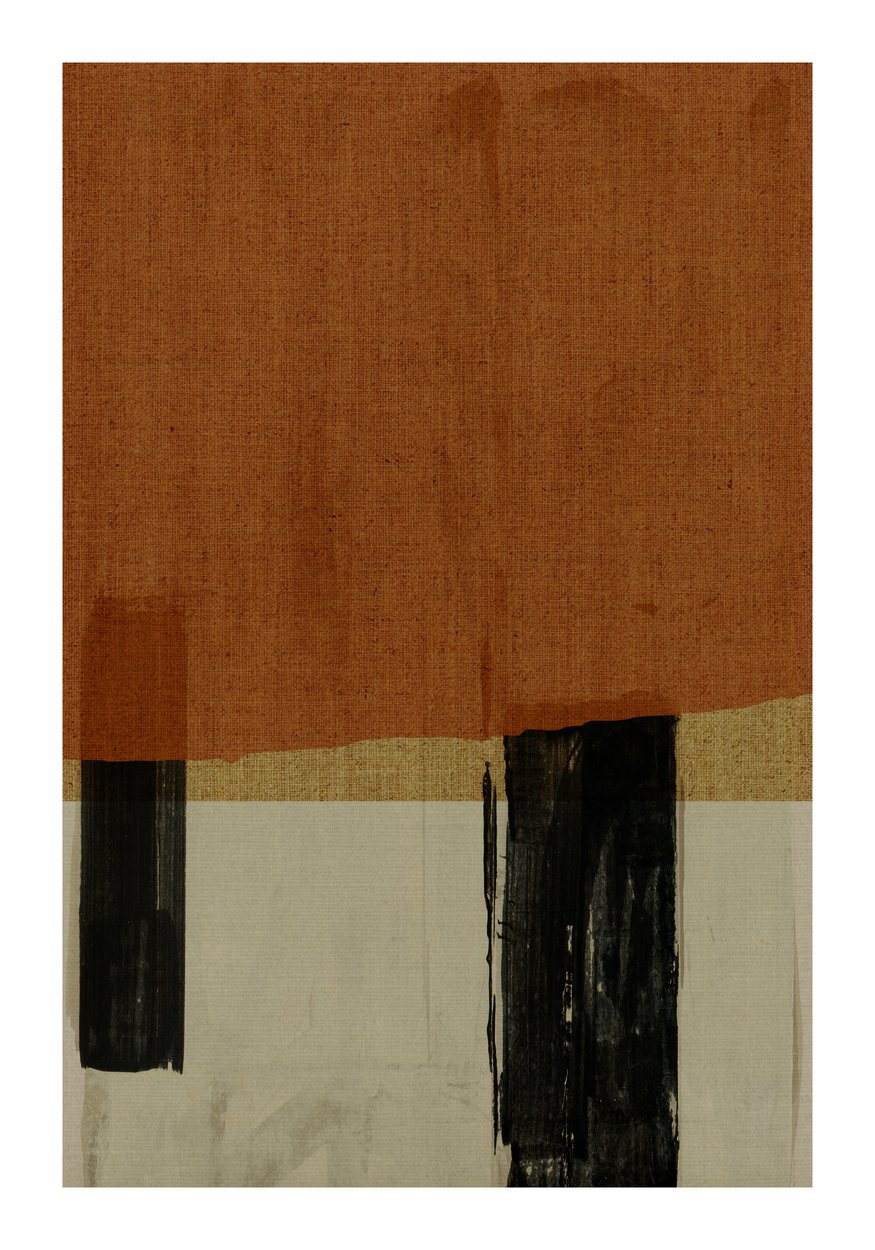 51 Terracotta Abstract Form