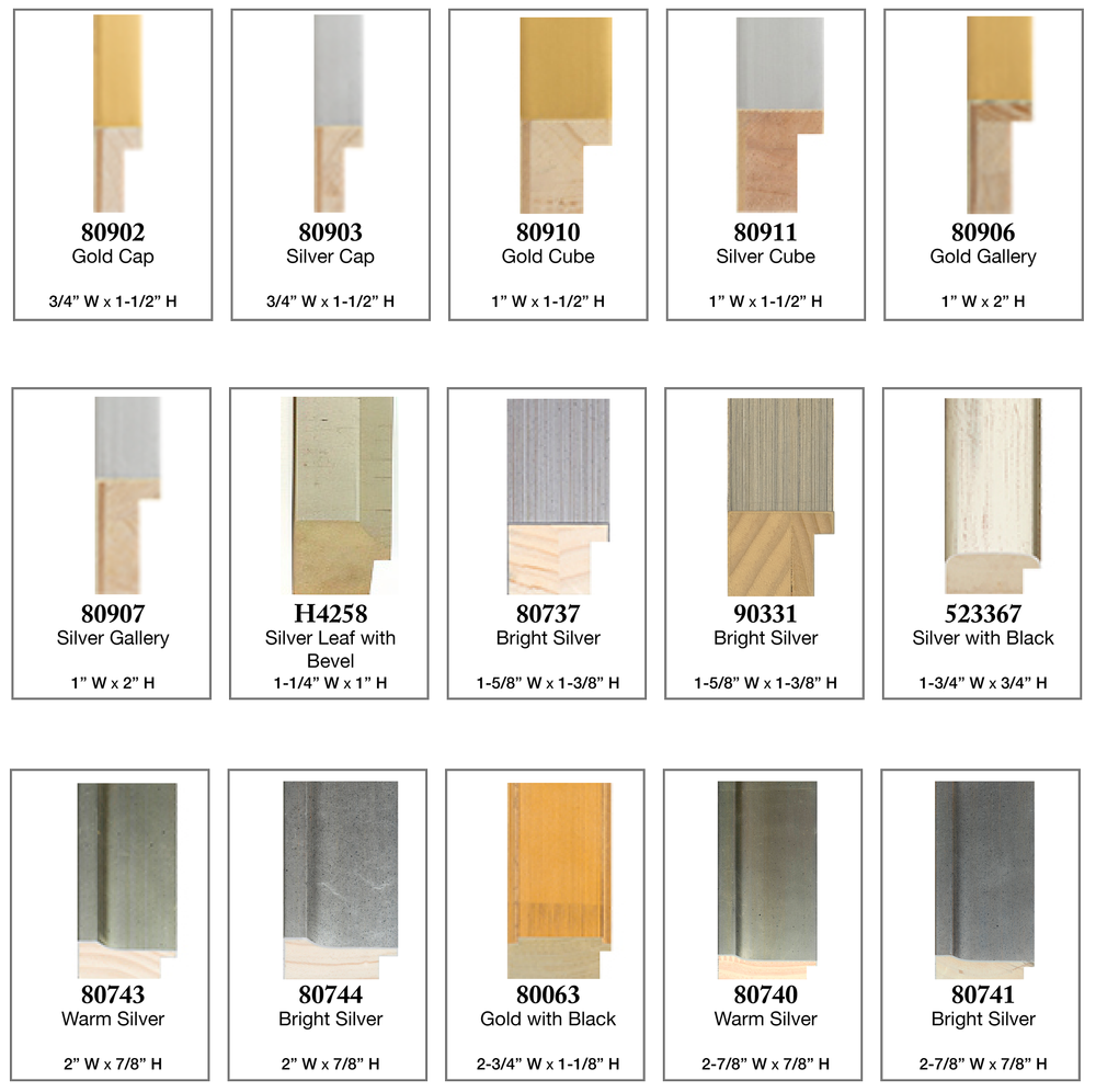 Silver and gold creative edge