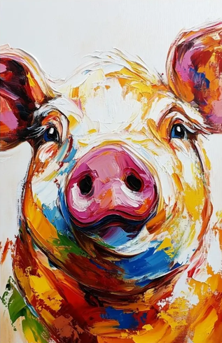 Colorful Pig 2 .png