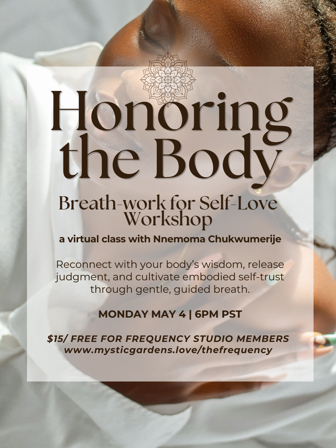 Honoring the Body: Breath Work for Self-Love