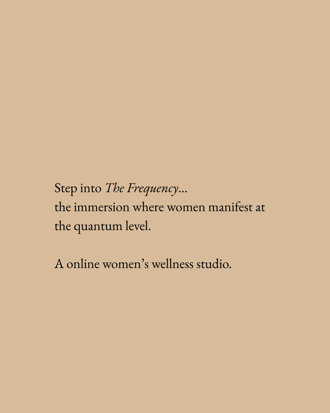 Holistic alignment course for women focused on emotional balance, embodiment, and self-healing