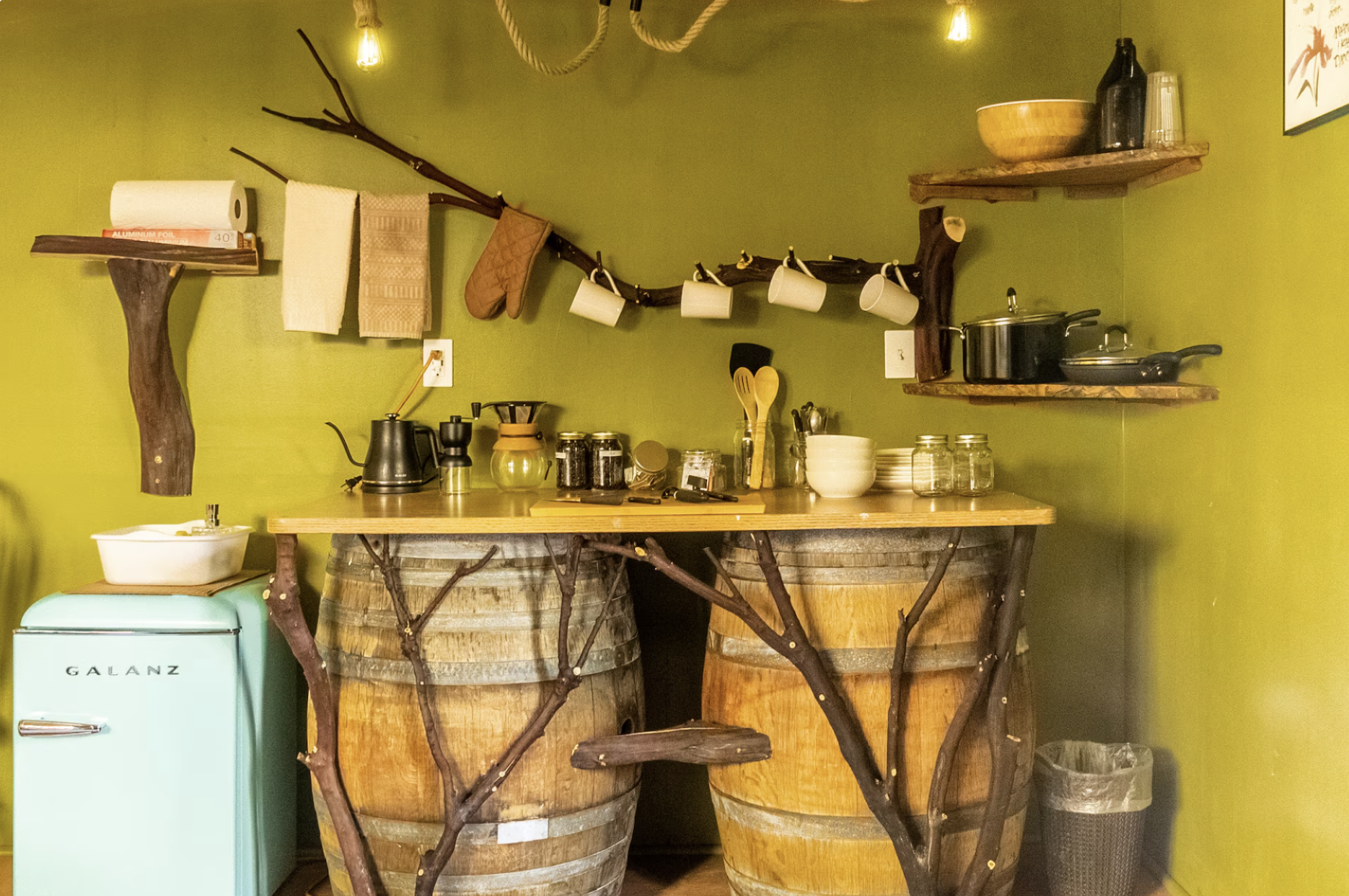 The Hideaway is a beautifully converted farm building is a hidden gem located in our Golden Cup Wilderness Village. It's secluded backyard forest and special attractions will put you at ease with the sounds of nature.