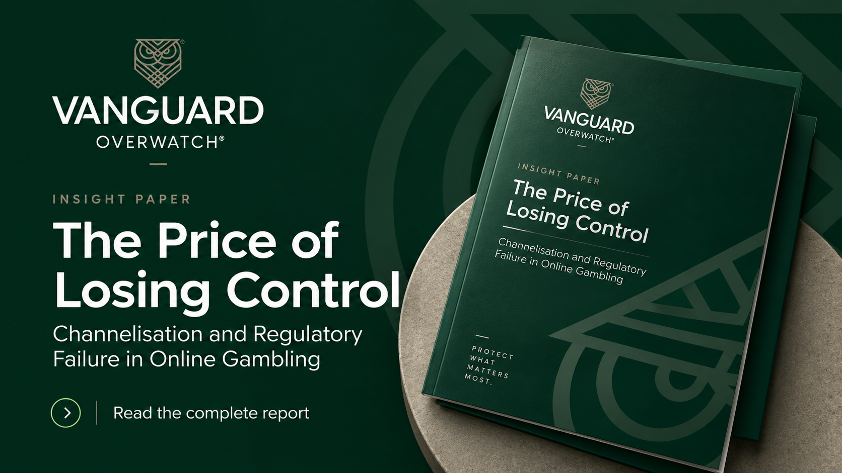 Black-market gambling and the price of losing control