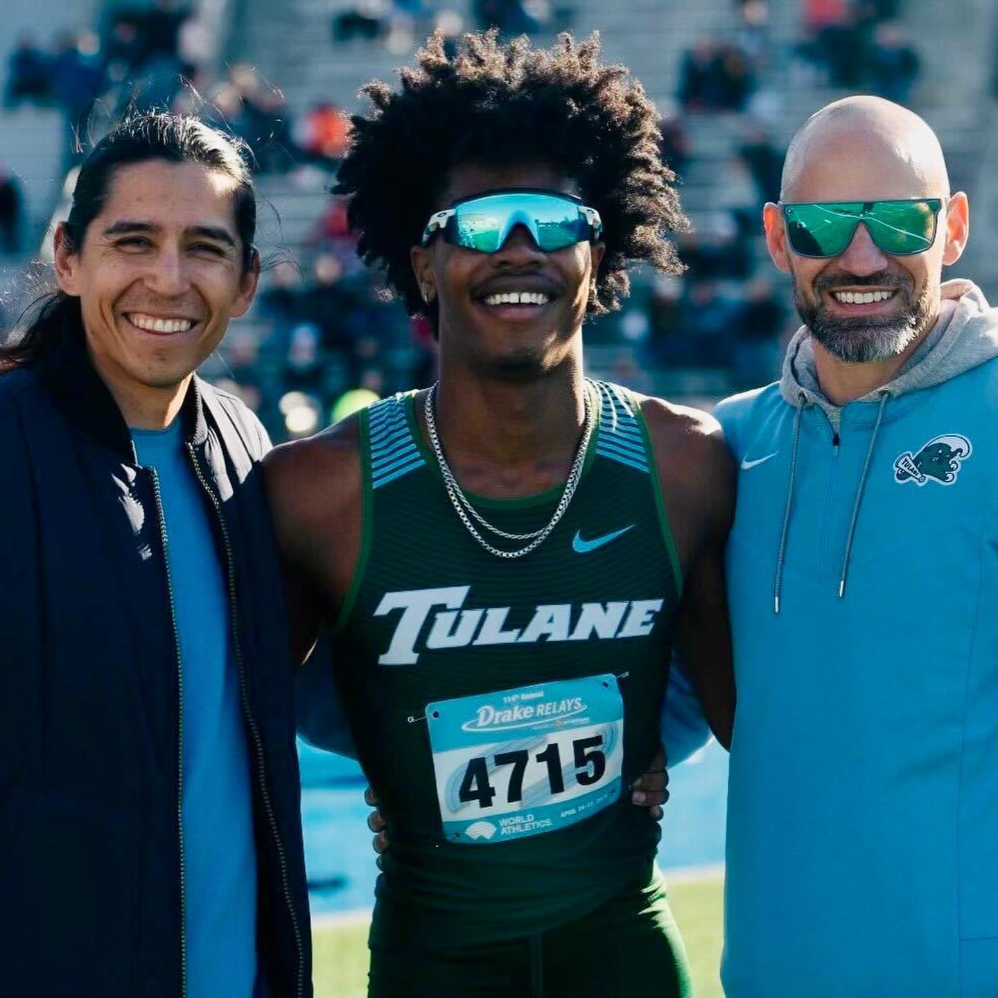 Wow! Congratulations to Son of a Saint Alum and past Mentee of the Year Zander Dunbar on winning the 800-meter run at the 2024 American Athletic Conference Outdoor Championships with a time of 1 minute, 50.24 seconds! 

Shoutout to Zander for making 