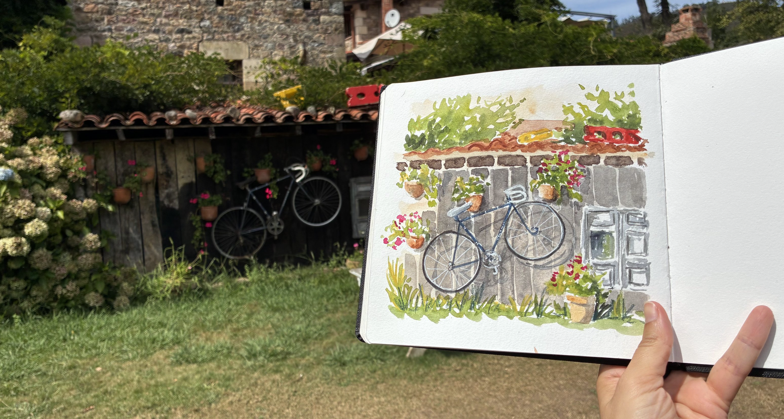 From Beaches to Villages: My Cantabria Sketchbook