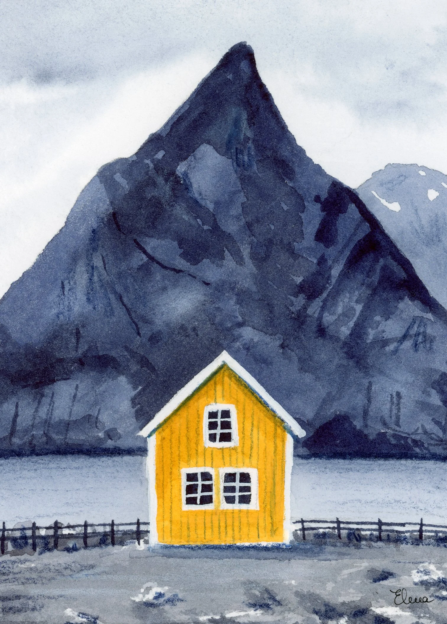 yellow house_5x7_gicleetoday.jpg