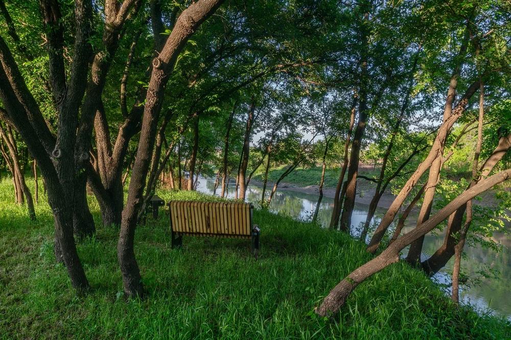 Beautiful view of Urban Greenspace Off-Grid Apartments