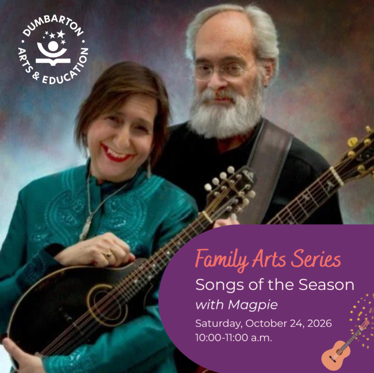Family Arts Series- “Songs of the Season” with Magpie
