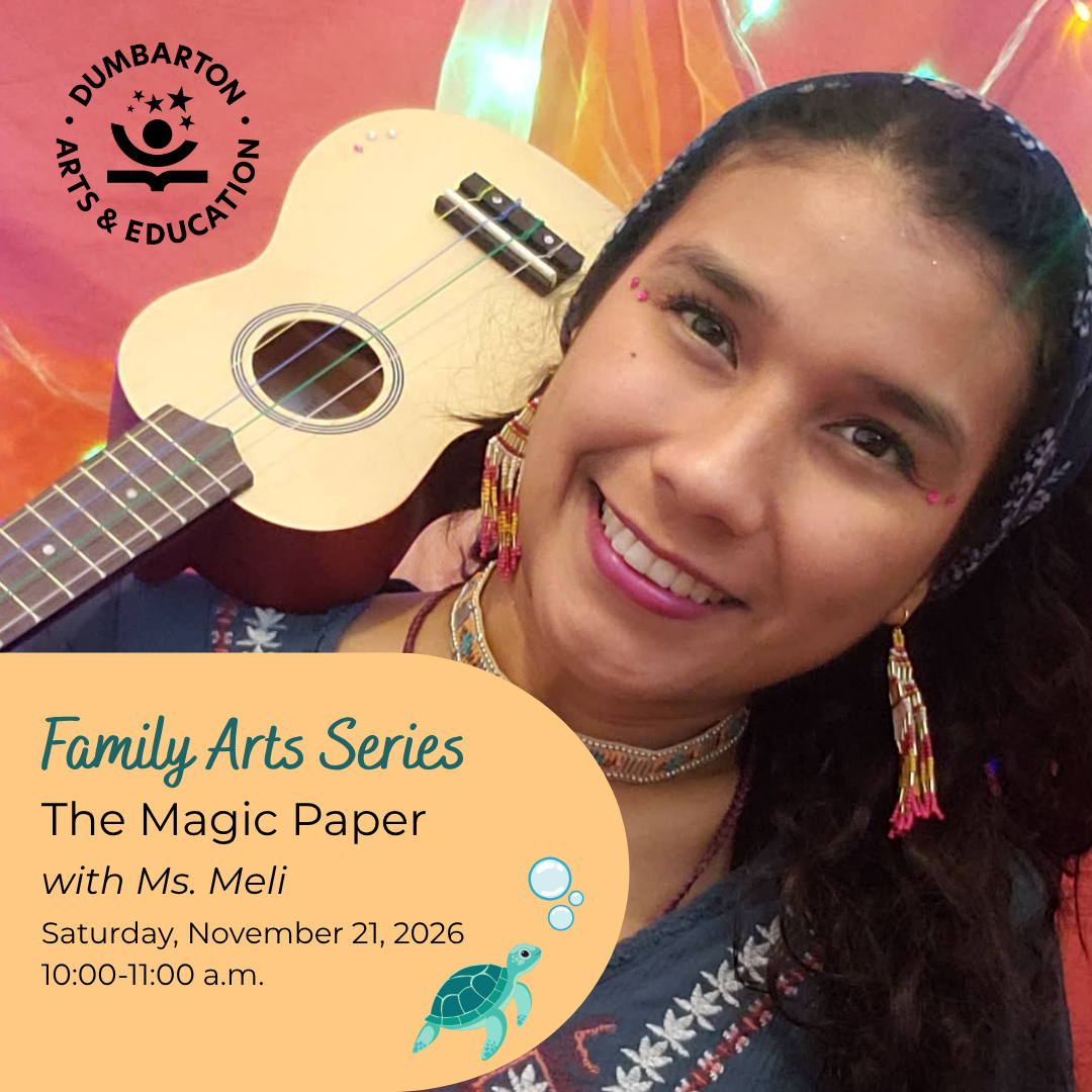 Family Arts Series-“THE MAGIC PAPER” with Ms. Meli
