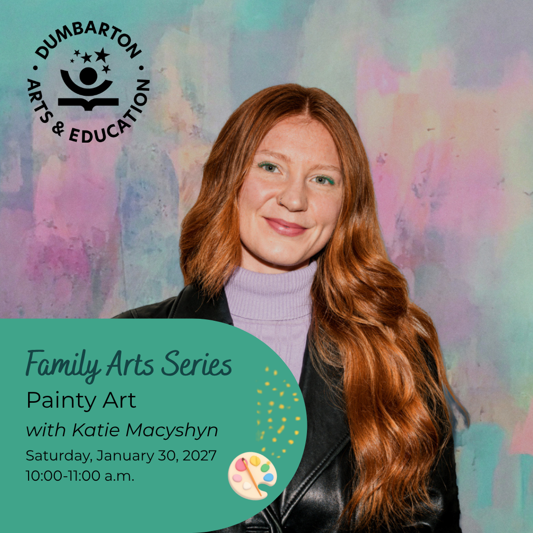 Family Arts Series-“Painty art” with Katie Macyshyn