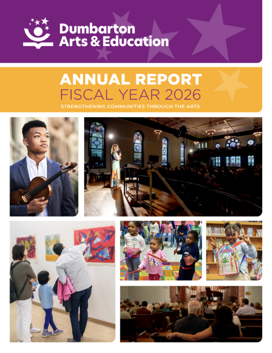 FY26 Dumbarton Arts &amp; Education Annual Report